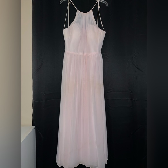 Azazie Bridesmaid Dress Pink - Picture 3 of 4